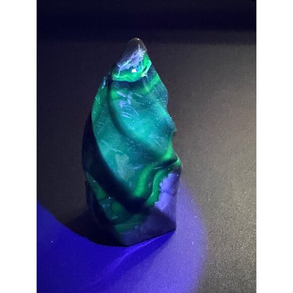 Natural Volcano Agate Flame Polished Healing Crystal Stone 328g 4" UVs - Picture 2 of 15